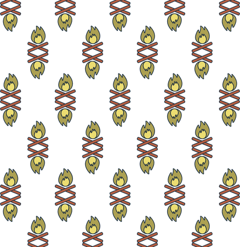 seamless fire and wood pattern on transparent background - Download Free Stock Videos Pikwizard.com
