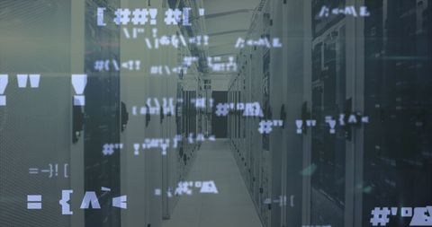 Digital Interface with Data Processing in Technology Network - Download Free Stock Images Pikwizard.com