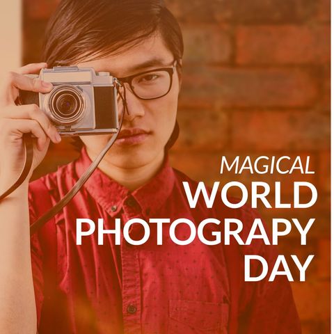 Magical World Photography Day Awareness - Download Free Stock Templates Pikwizard.com