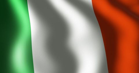 Waving Irish Flag Symbolizing National Pride and Heritage - Download Free Stock Images Pikwizard.com