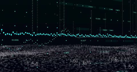 Financial Data Analytics with Digital Visualization Concept - Download Free Stock Images Pikwizard.com