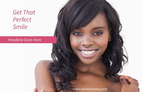 Radiant smile for perfect dental and beauty campaigns