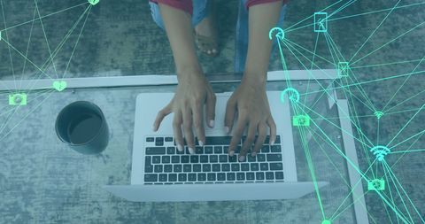 Exploring Digital Connectivity at Home with Modern Iconography