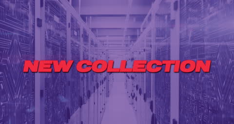 New Technology Collection Highlights in Violet Server Room