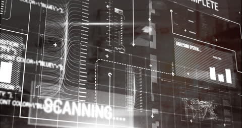Digital Data Processing and Analysis Interface with Global Charts