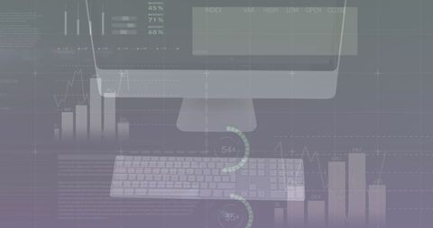 Modern Digital Interface with Business Analytics - Download Free Stock Images Pikwizard.com