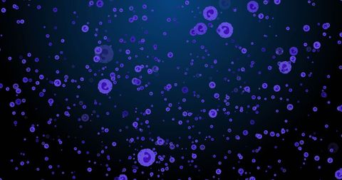 Abstract Purple Cells on Dark Blue Background - Download Free Stock Images Pikwizard.com