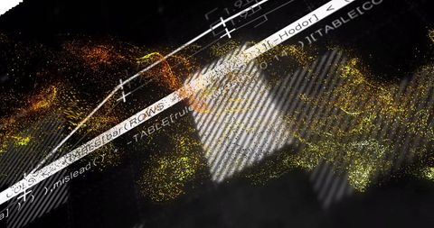 abstract particles merging with programming code in futuristic design - Download Free Stock Images Pikwizard.com