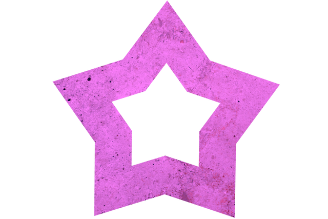 Transparent Pink Geometric Star Shape with Grunge Texture - Download Free Stock Videos Pikwizard.com