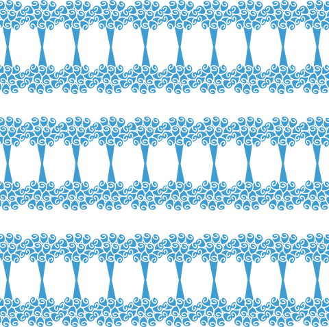 Seamless Blue Floral Pattern on Transparent Background for Design Projects - Download Free Stock Videos Pikwizard.com