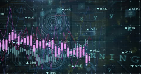 Data Analytics and Cyber Security Concept on Digital Interface