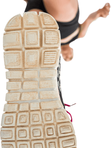 transparent effect of running shoe from below view - Download Free Stock Videos Pikwizard.com