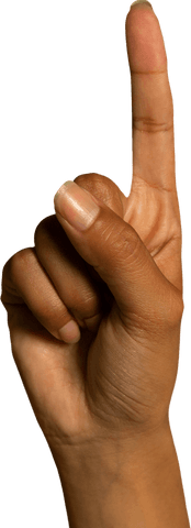 transparent hand pointing finger gesture upwards - Download Free Stock Videos Pikwizard.com