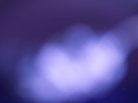 Blurred Blue Abstract Background with Bokeh Effect