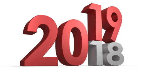 2019 New Year Celebration Transparent Illustration - Download Free Stock Videos Pikwizard.com