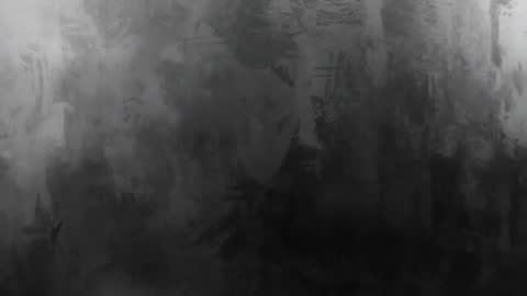 Grungy Brush Patterns on Dark Canvas