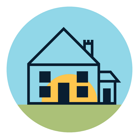 Cozy House Illustration on Transparent Background - Download Free Stock Videos Pikwizard.com