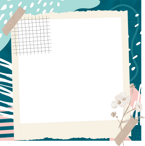 vintage instant film frame collage on transparent canvas - Download Free Stock Videos Pikwizard.com