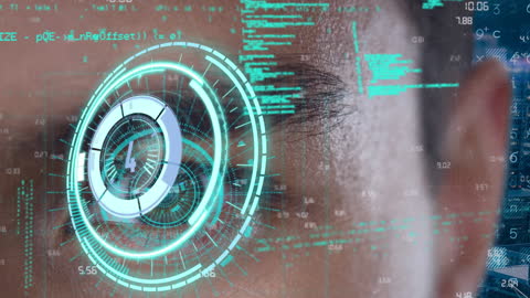 Advanced Technology Interface Analyzing Eye Data in Virtual Space