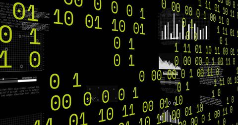 digital binary code data and analytics background - Download Free Stock Images Pikwizard.com