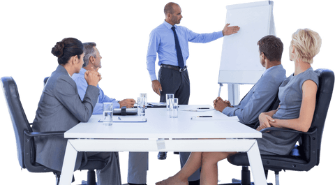 transparent business meeting presentation whiteboard teamwork - Download Free Stock Videos Pikwizard.com