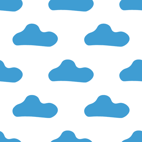 Seamless Blue Cloud Pattern on Transparent Background - Download Free Stock Videos Pikwizard.com