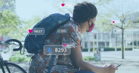 Social Media Engagement in Urban Setting During Pandemic