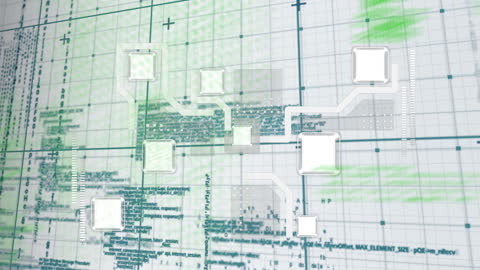 Dynamic Data Networking and Digital Transformation Concept