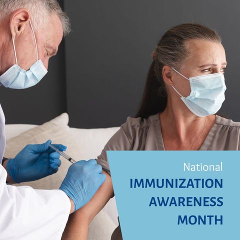 Doctor Administering Vaccine to Concerned Woman for Awareness Campaign - Download Free Stock Templates Pikwizard.com