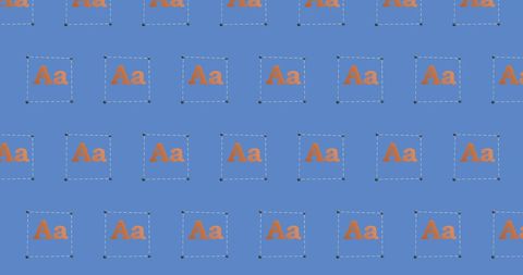 Seamless Retro Aesthetic Tiling on Blue Background - Download Free Stock Images Pikwizard.com