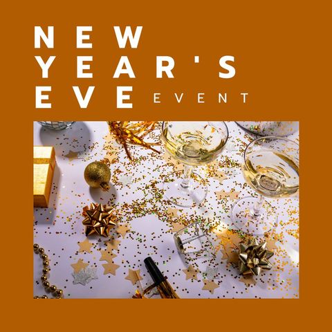 luxurious new year's eve table celebration setup - Download Free Stock Templates Pikwizard.com
