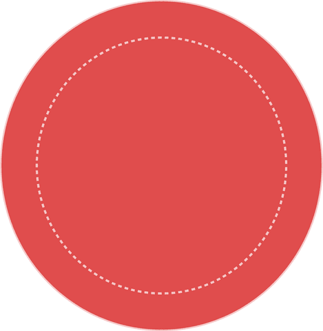 abstract red circle with dotted line on transparent background - Download Free Stock Videos Pikwizard.com
