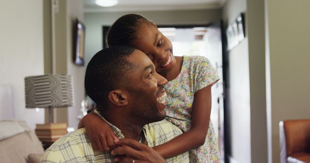 Father and Daughter Sharing a Loving Moment at Home - Download Free Stock Images Pikwizard.com