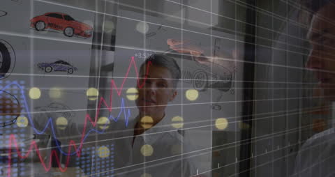 Financial Analysis Interface with Business Professional