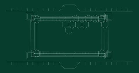 Digital Data Processing Interface on Green Background - Download Free Stock Images Pikwizard.com