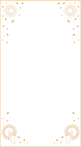 Ornate Celestial Border with Sun and Stars on Transparent Background - Download Free Stock Videos Pikwizard.com