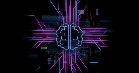 ai brain with circuit board and digital connections concept - Download Free Stock Images Pikwizard.com