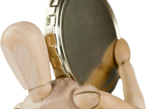 transparent wooden figurine holding large gold coin - Download Free Stock Videos Pikwizard.com