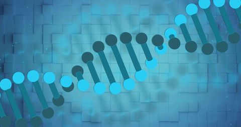 DNA Strand Overlapping Blue Geometric Patterns - Download Free Stock Images Pikwizard.com