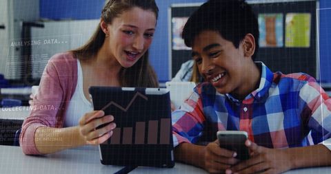 Students Engaged in Classroom Technology Learning - Download Free Stock Images Pikwizard.com