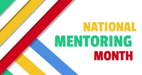 National Mentoring Month Celebration Concept Design - Download Free Stock Images Pikwizard.com