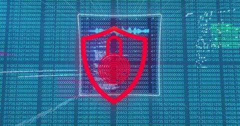 Digital Security and Encryption Technology Matrix - Download Free Stock Images Pikwizard.com