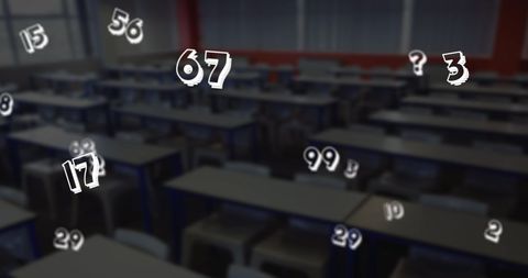 Conceptual Math Presentations in Empty Classroom - Download Free Stock Images Pikwizard.com