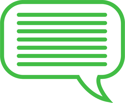 Green Speech Bubble on Transparent Background for Communication - Download Free Stock Videos Pikwizard.com