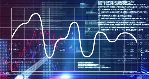 Financial Data Analysis and Digital Interface Concept - Download Free Stock Images Pikwizard.com