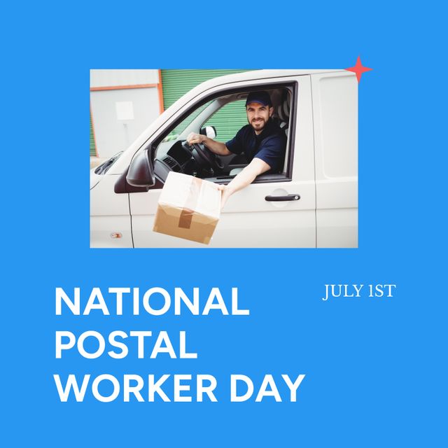 Happy National Postal Worker Day: Celebrating Delivery Drivers - Download Free Stock Templates Pikwizard.com