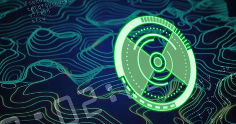 Futuristic AI Data Processing over Abstract Lines Backdrop - Download Free Stock Images Pikwizard.com