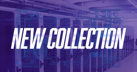 Dynamic Digital Collection Video with Futuristic Graphics