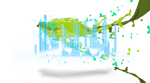 blue charts illustrations transparent background business economy png - Download Free Stock Videos Pikwizard.com