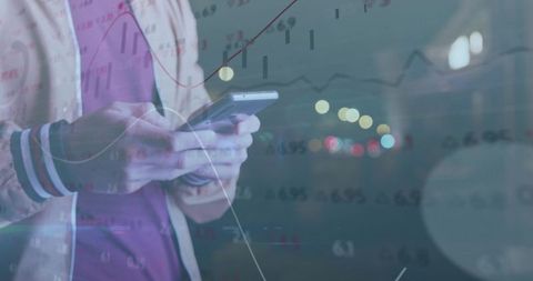 Nighttime data analysis with mobile technology outdoors